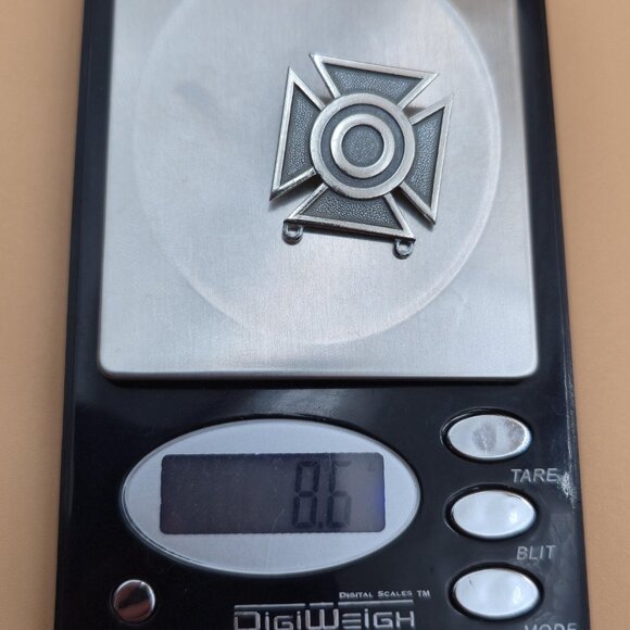 Sterling Silver WWII Marksman Sharpshooter Pin Brooch A5241 - Picture 5 of 5